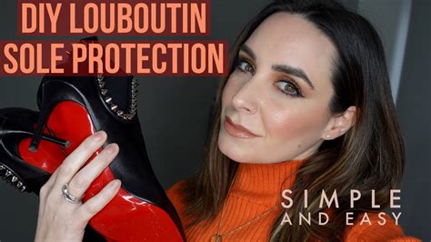 how to protect louboutin soles.